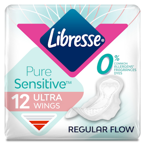 Libresse side 12kpl Ultra Norm Pure Sensitive with wings