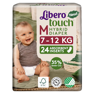 Libero Touch Hybrid imuydin vaippahousuun 24kpl 7-12kg koko M