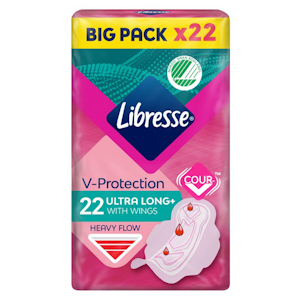 Libresse side Ultra Long Wing 22kpl Big pack