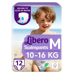 Libero Swimpants uimavaippa koko M 10-16kg 12kpl