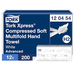 Tork Xpress Advanced Compressed Soft Multifold käsipyyhe H2 200arkkia