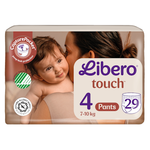 LIBERO Touch housuvaippa koko 4, 29kpl, 7-10 kg