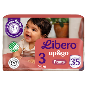 LIBERO Up&Go housuvaippa koko 3, 35kpl, 5-8 kg