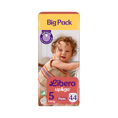 LIBERO Up&Go housuvaippa, koko 5, 9-14 kg, 44kpl
