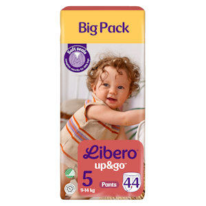 LIBERO Up&Go housuvaippa, koko 5, 9-14 kg, 44kpl