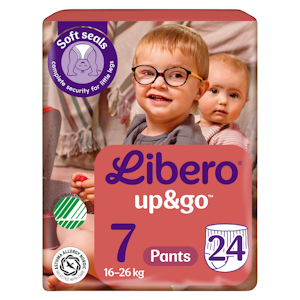 LIBERO Up&Go housuvaippa koko 7, 24kpl, 16-26 kg
