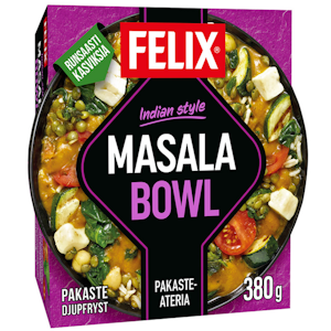 Felix Indian style masala bowl pakasteateria 380g