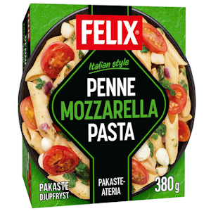 Felix Italian style penne mozzarella pasta pakasteateria 380g