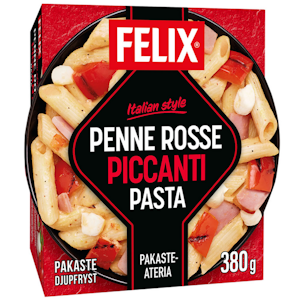 Felix Italian style penne rosse piccanti pasta pakasteateria 380g