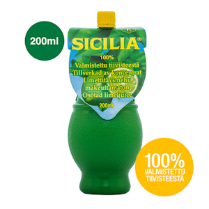 Sicilia limettimehu 200ml makeuttamaton