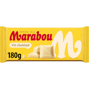 Marabou valkosuklaa 180g Vit Choklad