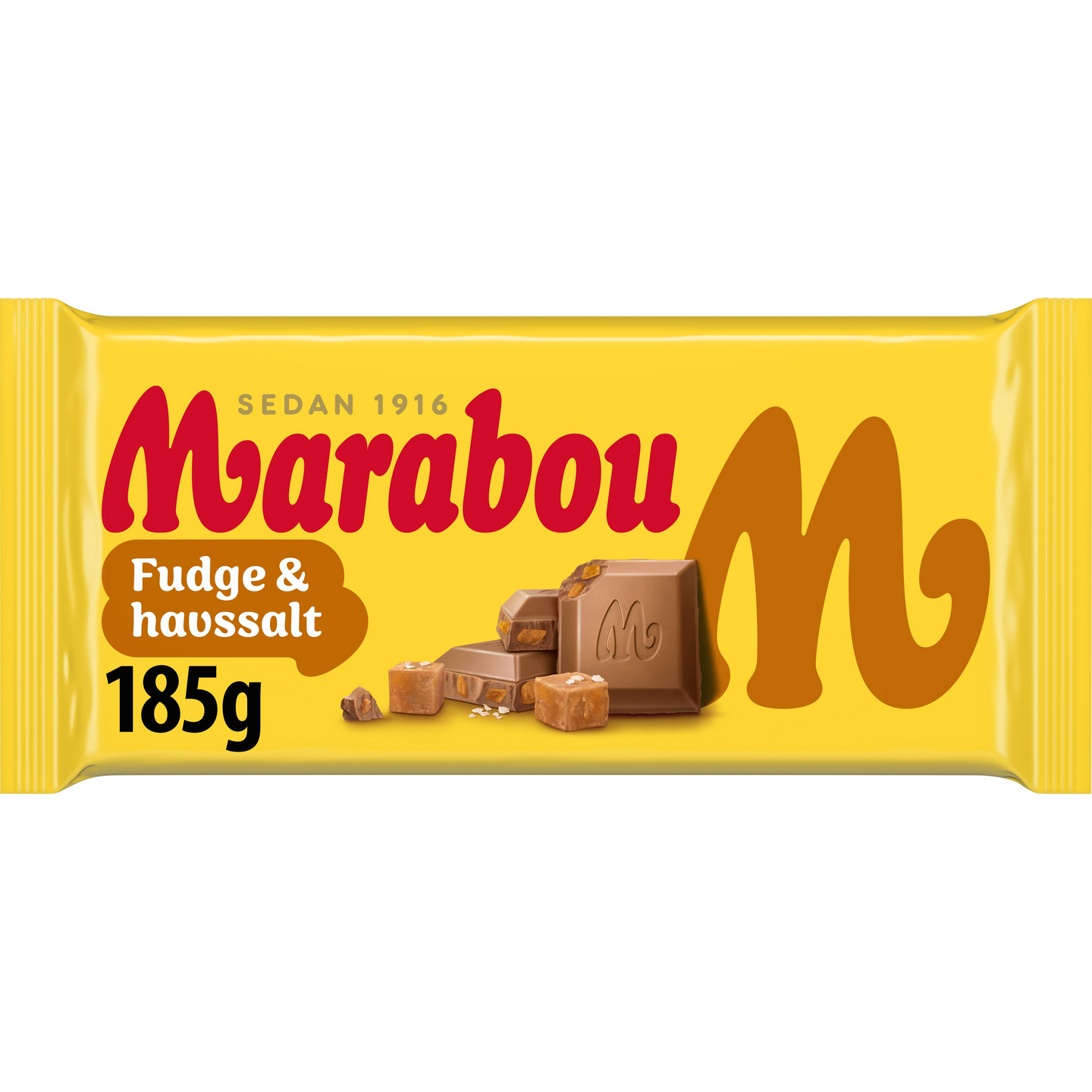 Marabou Fudge & Havssalt maitosuklaalevy 185g