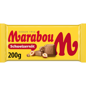 Marabou Schweizernöt maitosuklaalevy 200g