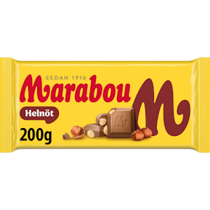 Marabou Helnöt maitosuklaalevy 200g