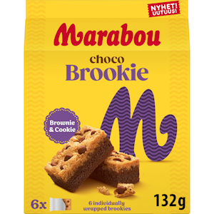 Marabou Choco Brookie leivonnaiset 132g