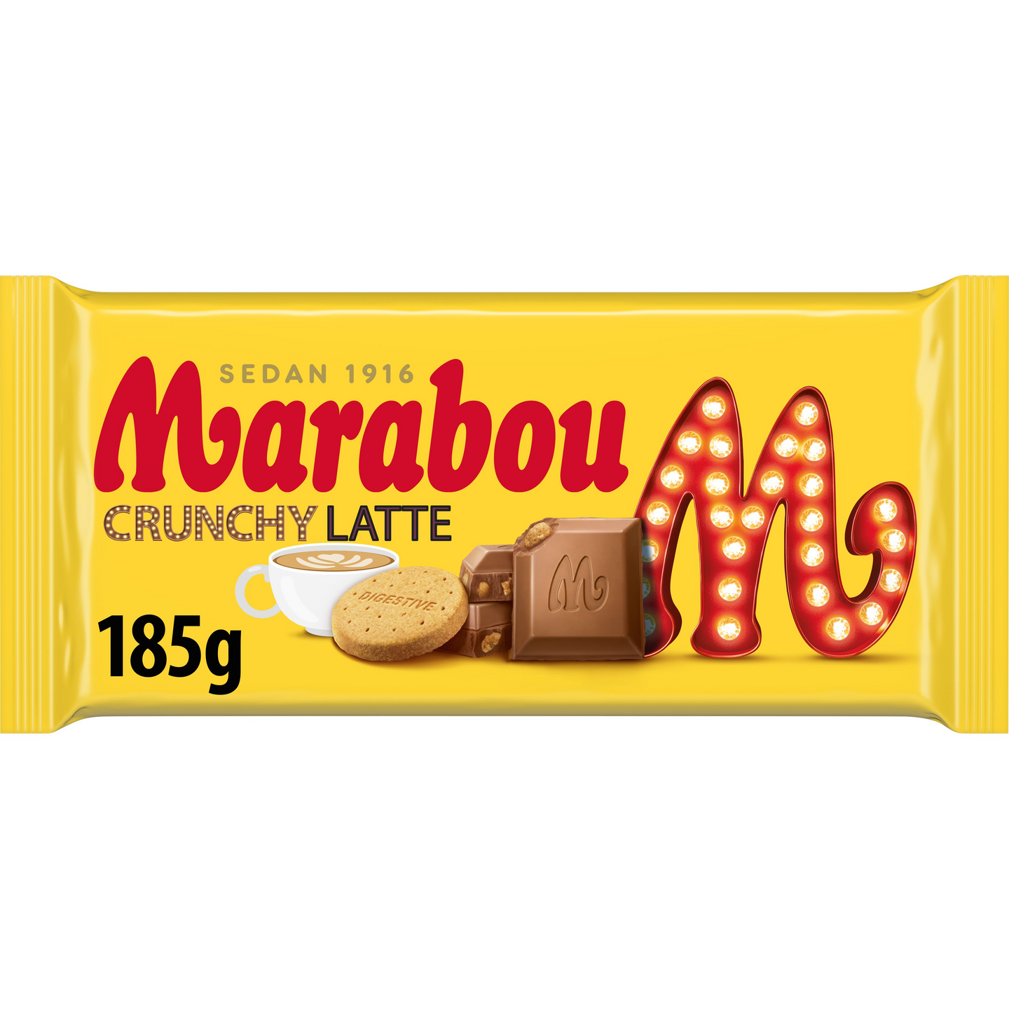 Marabou Crunchy Latte suklaalevy 185g