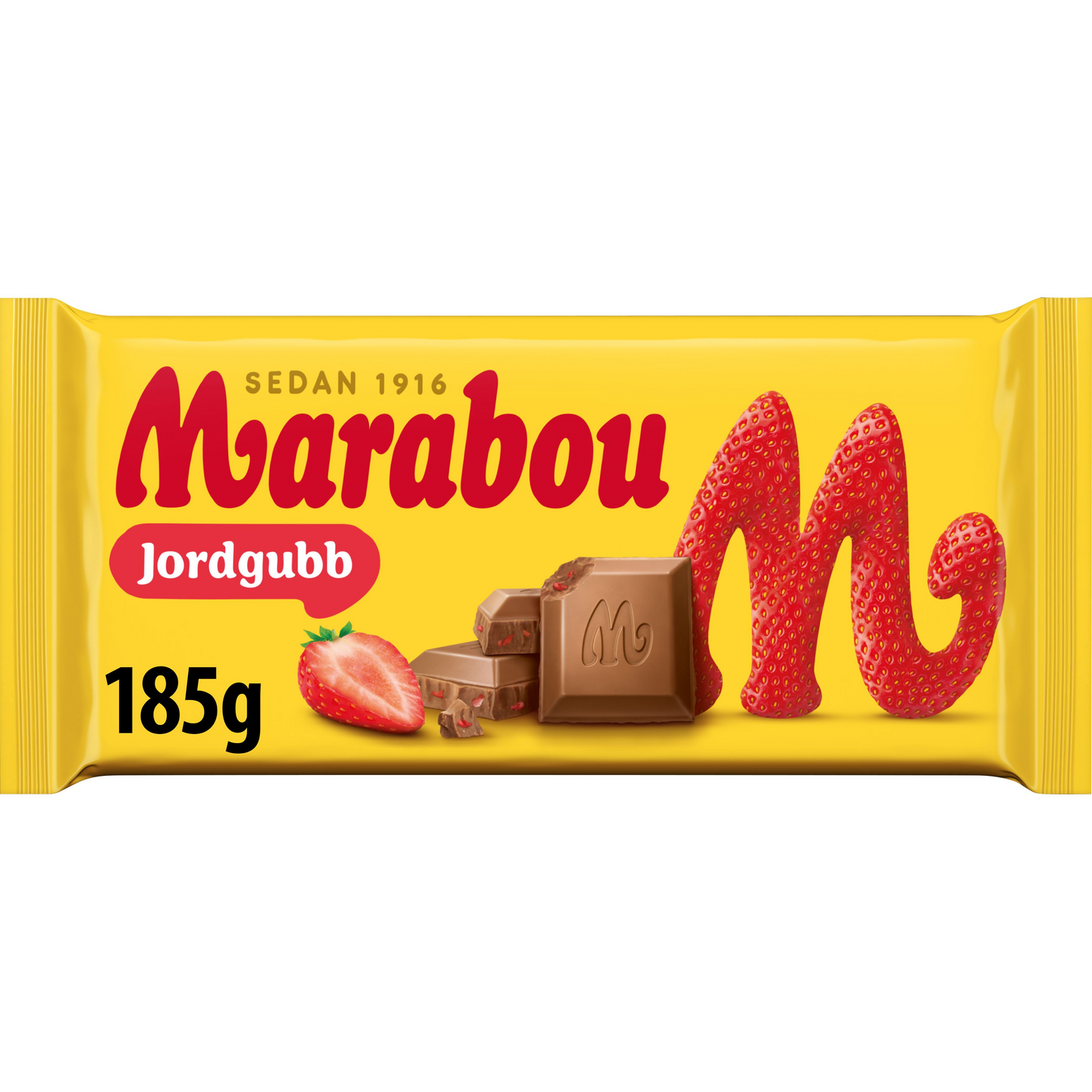 Marabou Jordgubb maitosuklaalevy 185g