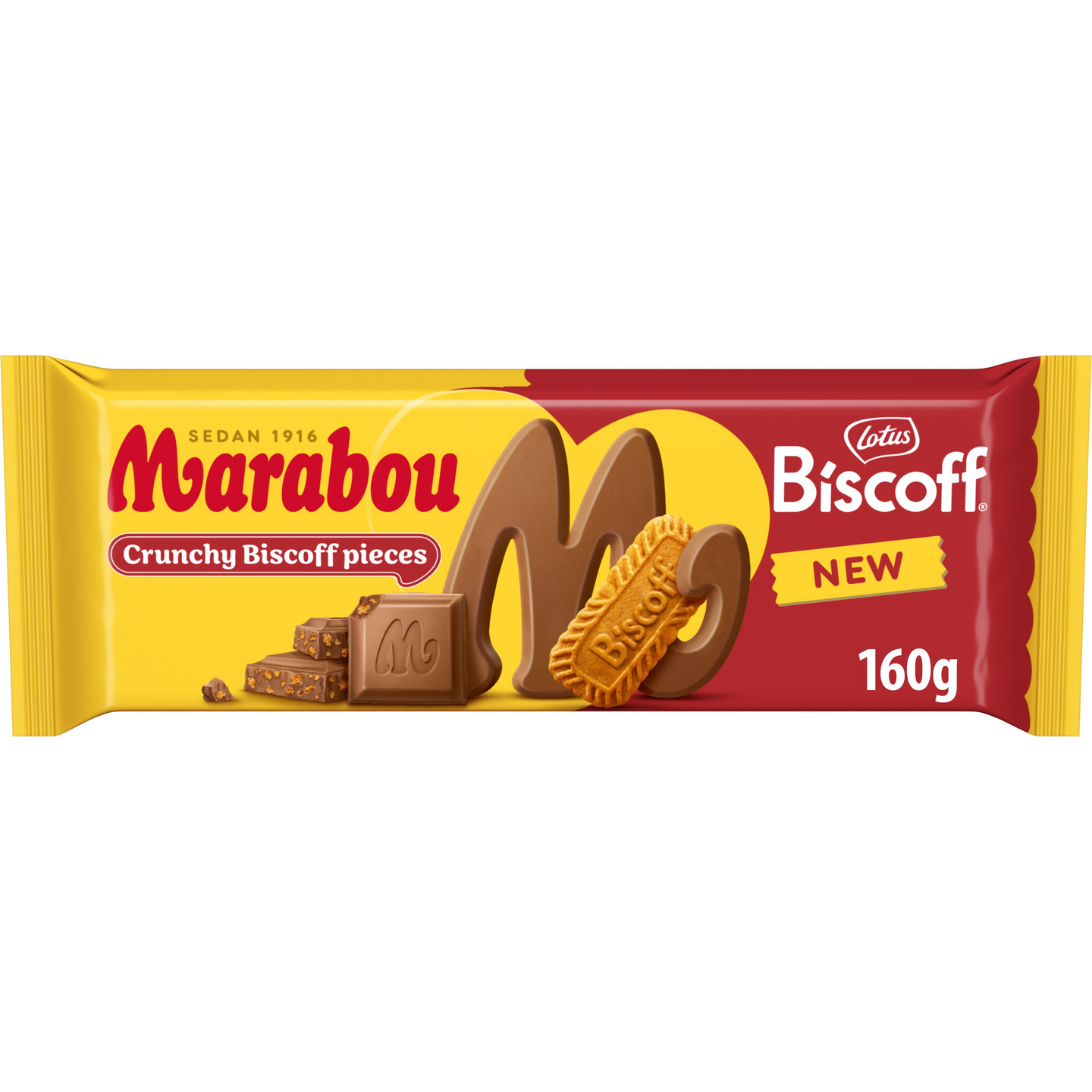 Marabou Biscoff suklaalevy 160g
