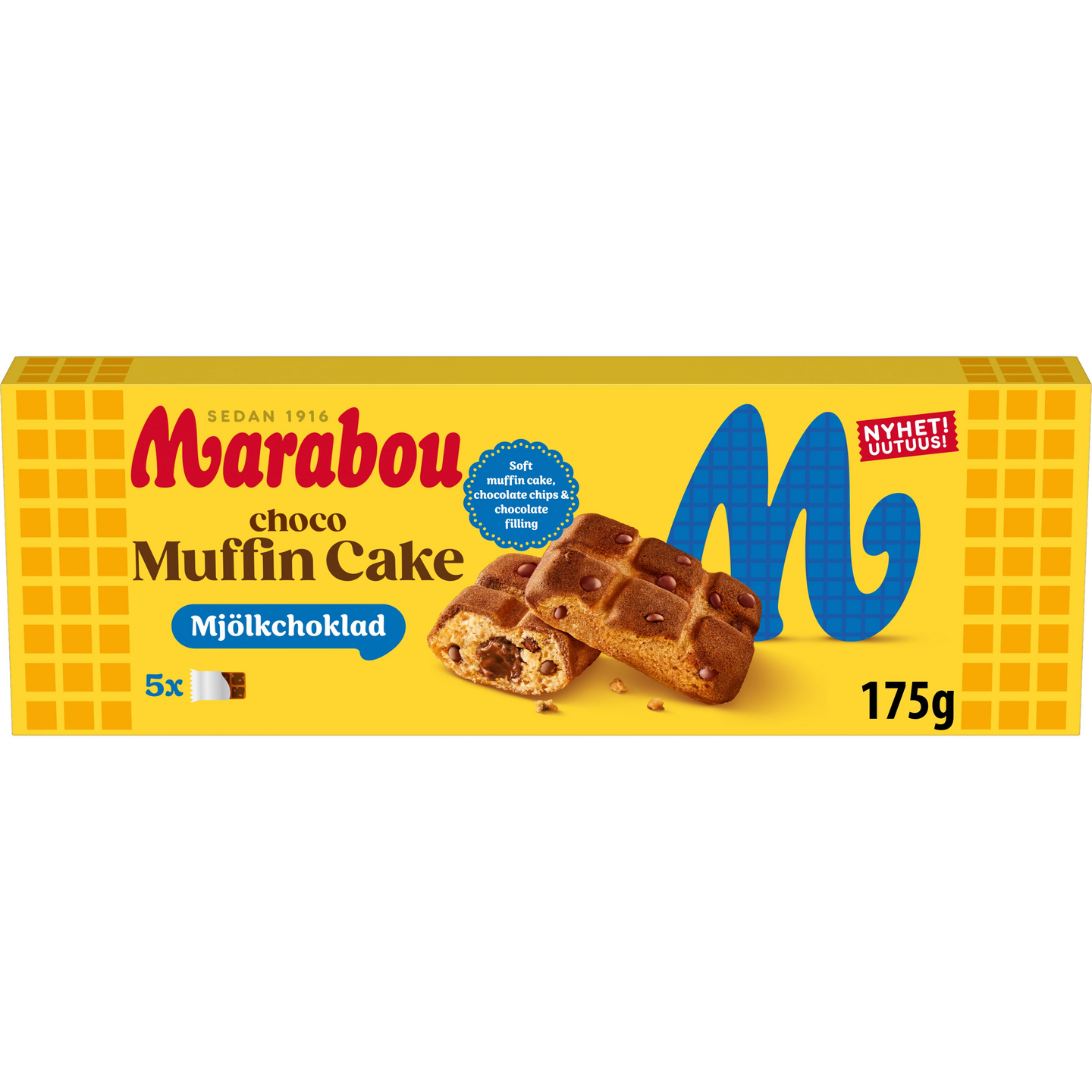 Marabou Choco Muffin Cake 5kpl/175g