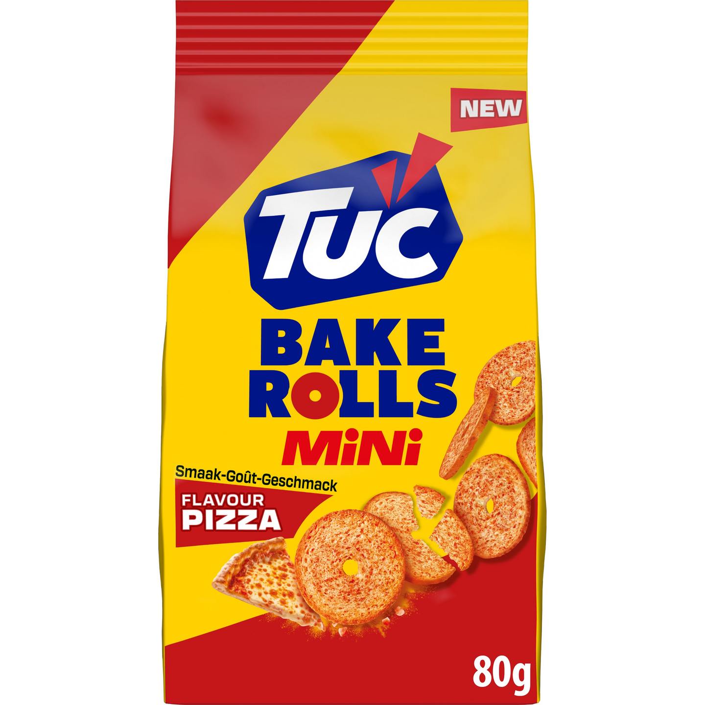 TUC Bake Rolls Mini 80g pizza leipälastu
