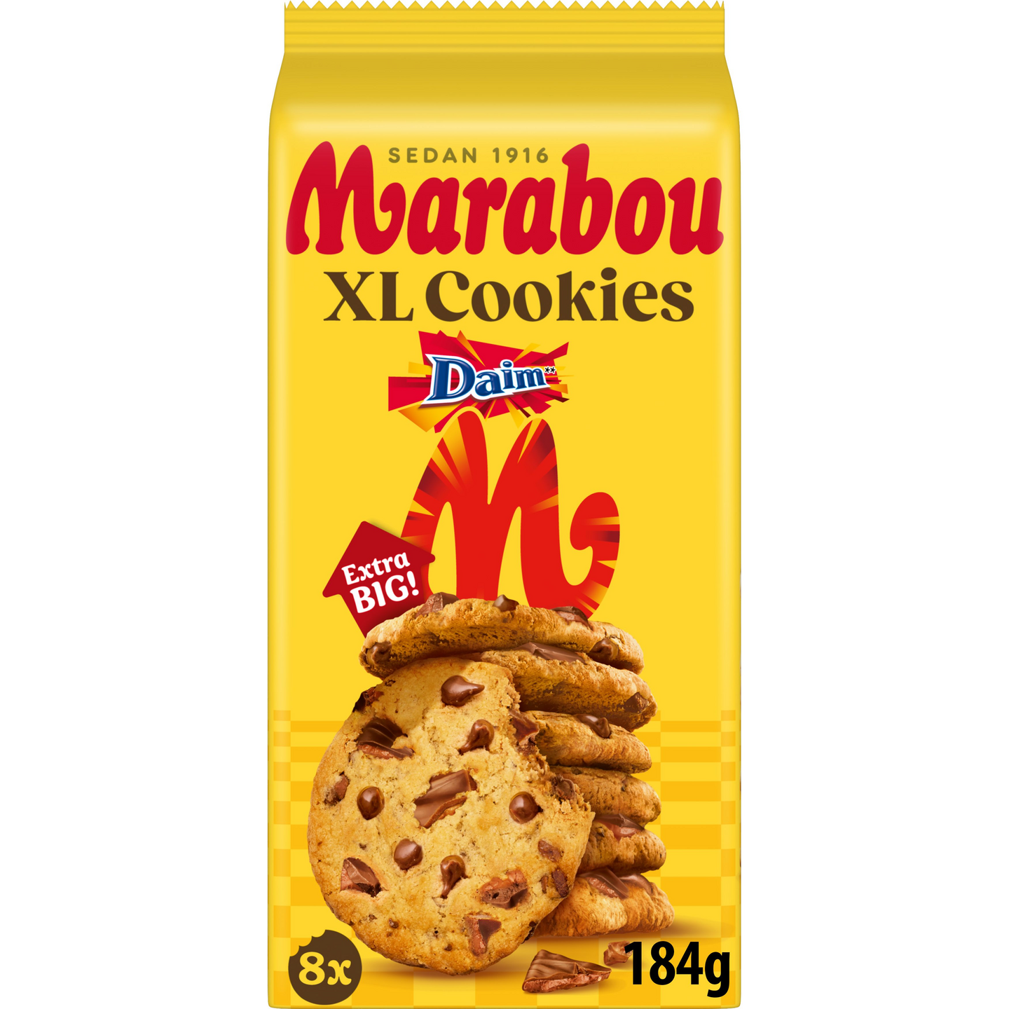 Marabou XL Cookies 184g Daim