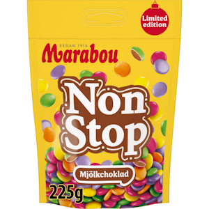 Marabou Non Stop mjölkchoklad 225g