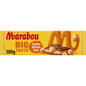 Marabou Big Taste Toffee Whole Nut 300g