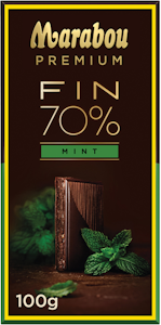 Marabou Premium Dark Mint 70% 100g