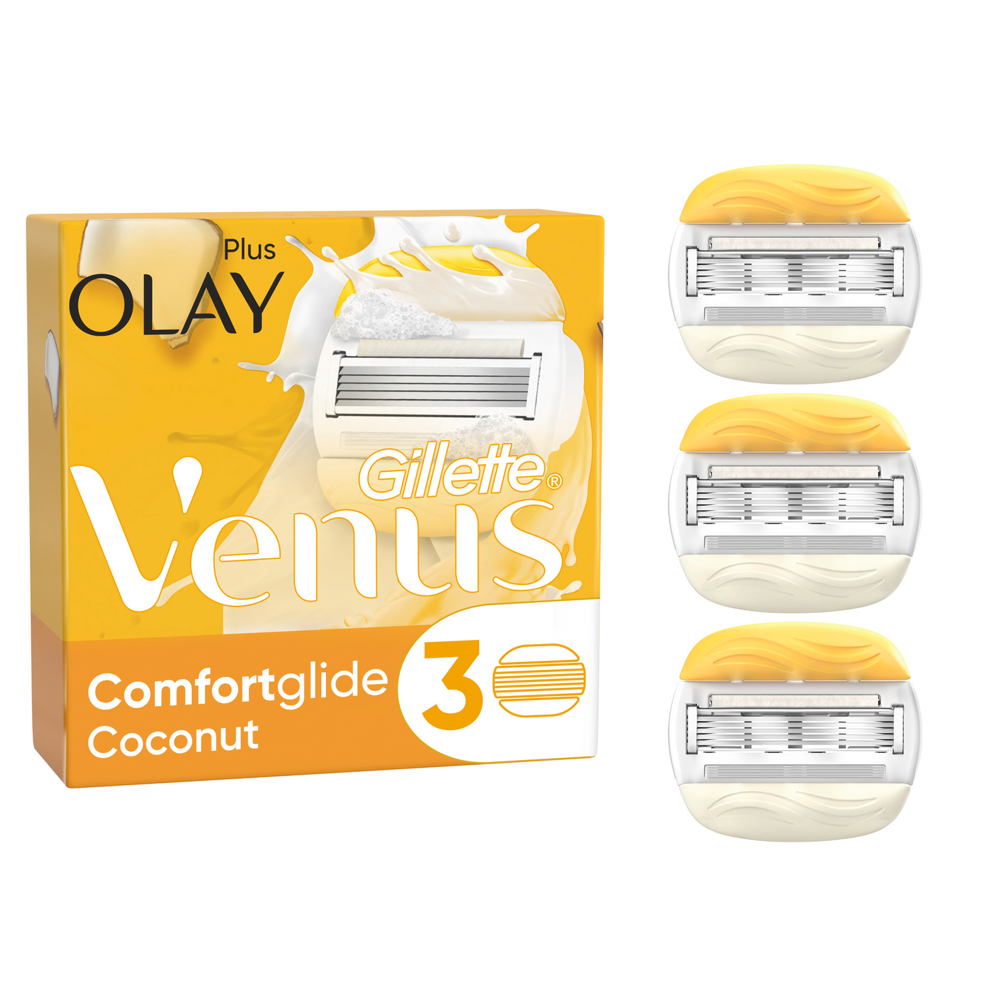 Gillette Venus CG Coconut Olay terä 3kpl