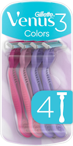 Gillette Venus varsiterä 4kpl Colors 3