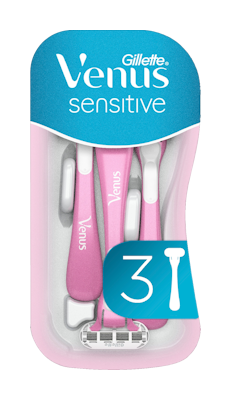 Gillette Venus varsiterä 3kpl Sensitive