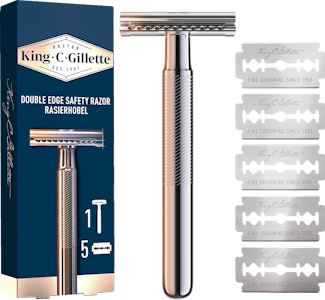 King C. Gillette klassinen partahöylä Double Edge Safety Razor