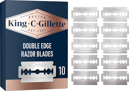 King C. Gillette Double Edge terät 10kpl