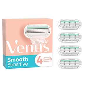 Gillette Venus Smooth Sensitive terä 4kpl