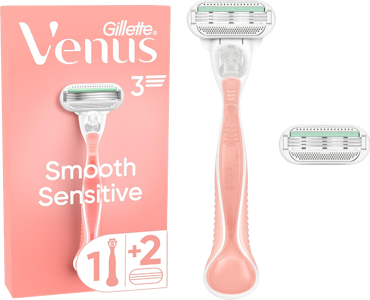 Gillette Venus Smooth Sensitive ihokarvanajohöylä+1 terä