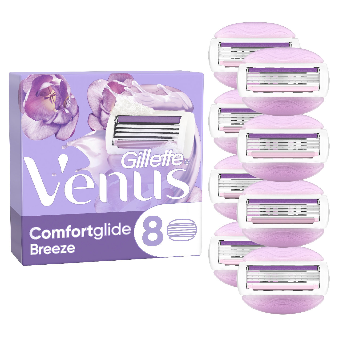 Gillette Venus Comfortglide Breeze terä 8kpl