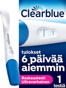 Clearblue 1kpl Varhainen tulos raskaustesti