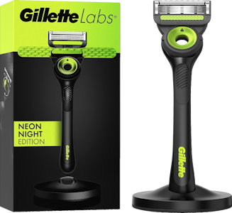 Gillette Labs with Exfoliating Bar Neon Night partahöylä ja terä