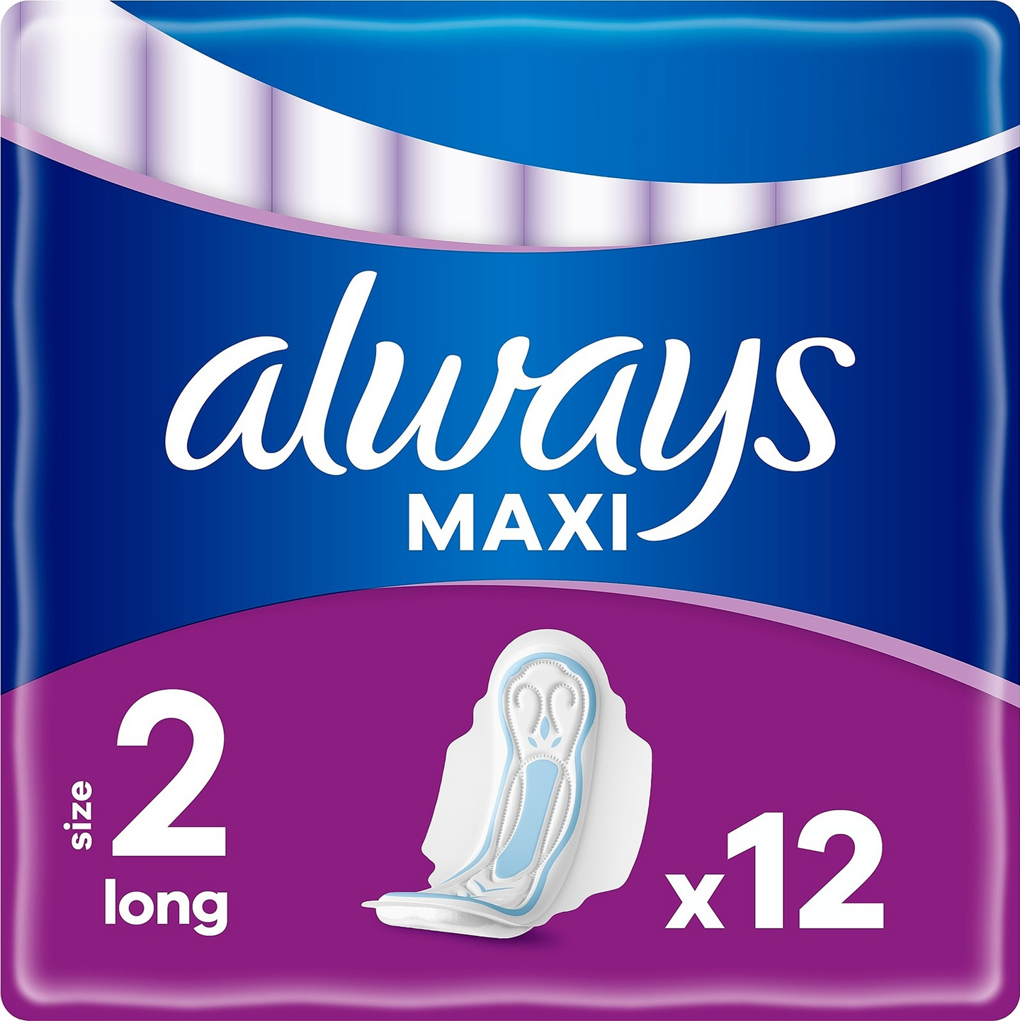 Always side 12kpl Maxi Long 2