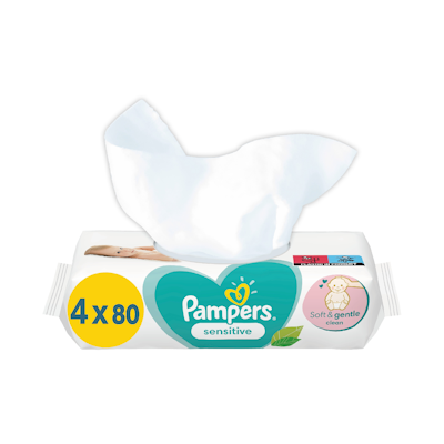 Pampers Sensitive puhdistuspyyhe 320kpl