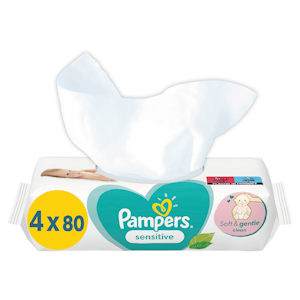 Pampers Sensitive puhdistuspyyhe 320kpl