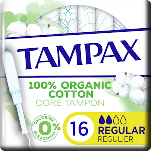 Tampax tamponi 16kpl Organic Cotton Regular