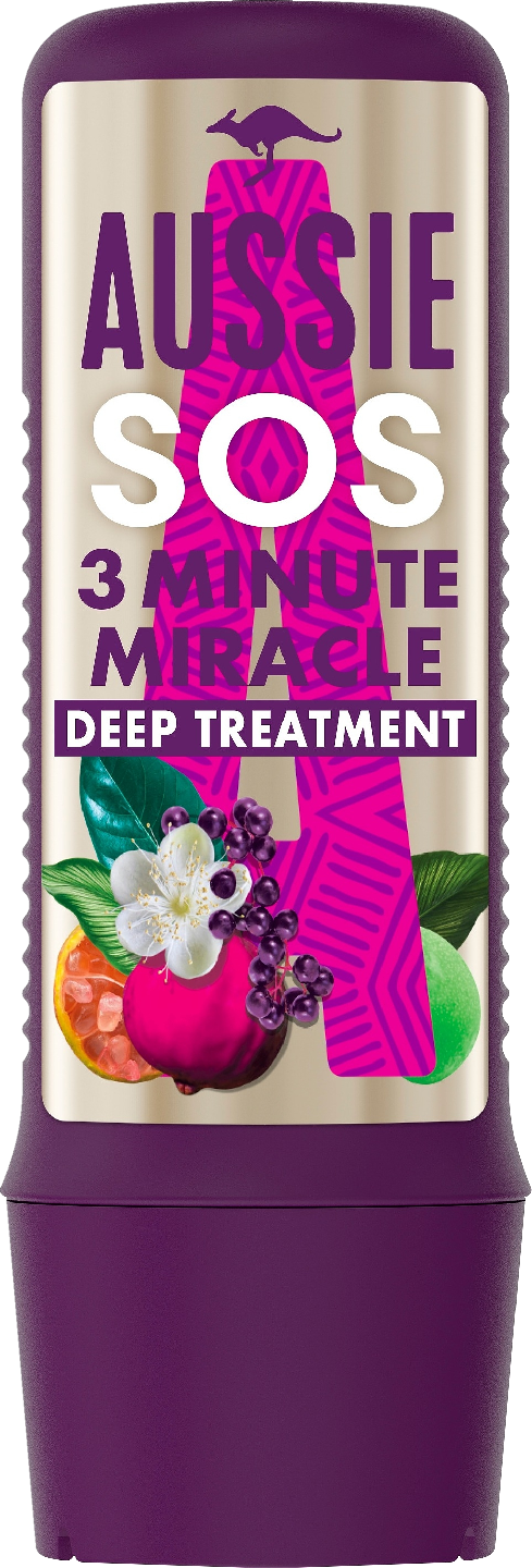 Aussie tehohoito 225ml SOS 3 Minute Miracle