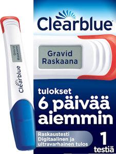 Clearblue Digital raskaustesti 1kpl Ultra Early