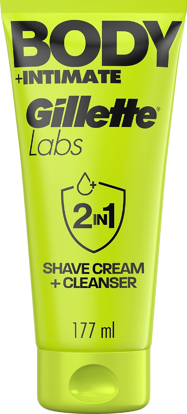 Gillette Labs Body + Intimate 2in1 ihokarvanajovoide + puhdistusaine 177ml