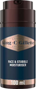 King C. Gillette kosteusvoide kasvoille ja sängelle 100ml