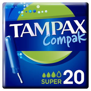 Tampax tamponi 20kpl Compak Super