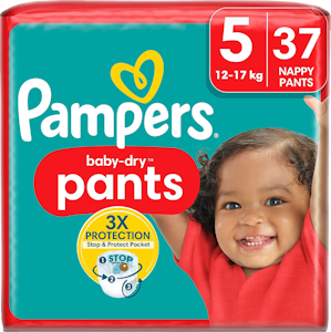 Pampers Baby Dry Pants S5 12-17kg 37kpl housuvaippa