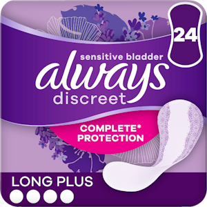 Always Discreet inkontinenssisuoja 24kpl Long Plus