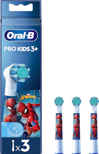 Oral-B vaihtoharja 3kpl PRO KiDS 3+ Spiderman